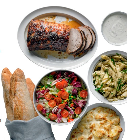 Slagterens festmenu (steg-selv menu)